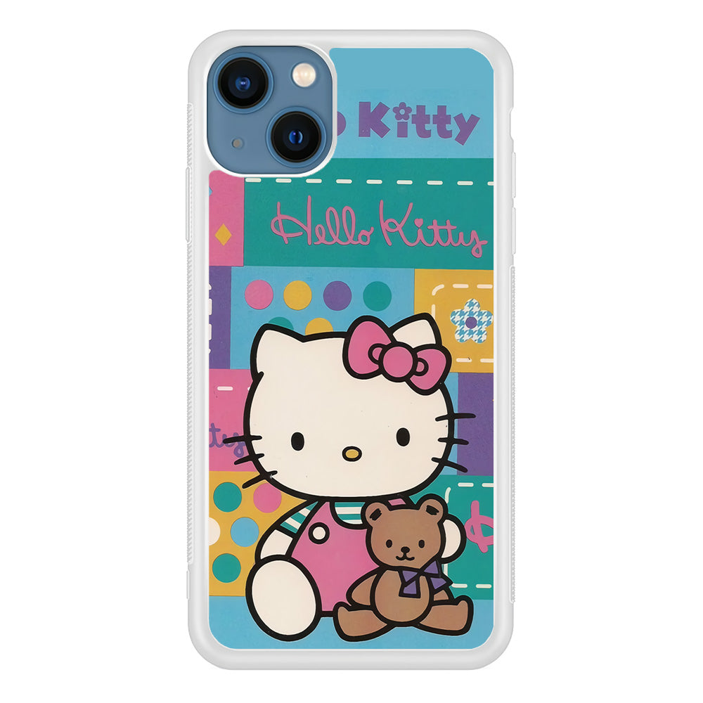 Hello Kitty Abstract Collage iPhone 15 Plus Case