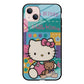 Hello Kitty Abstract Collage iPhone 15 Plus Case