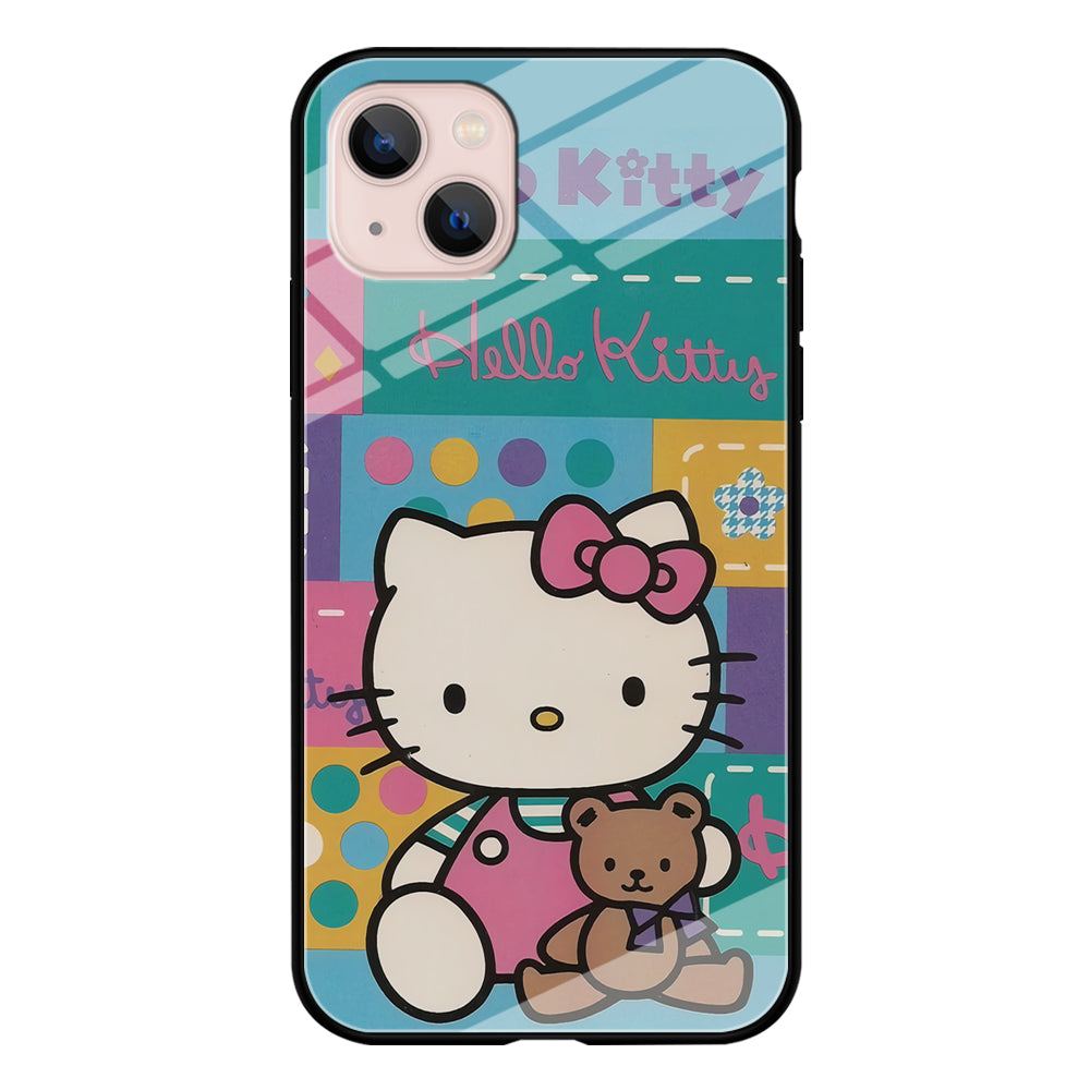 Hello Kitty Abstract Collage iPhone 15 Case