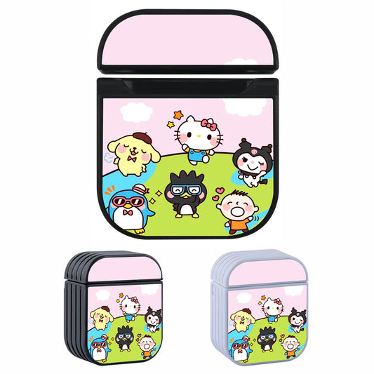 Hello Kitty All Character Hard Plastic Case Cover For Apple Airpods