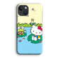 Hello Kitty Fishing With Keroppi iPhone 15 Case