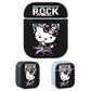 Hello Kitty Guitarist Rock Hard Plastic Case Cover For Apple Airpods