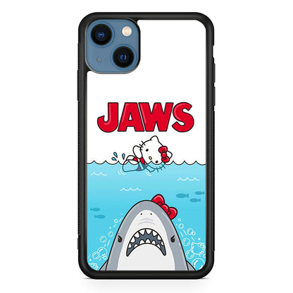 Hello Kitty Jaws Shark iPhone 15 Plus Case