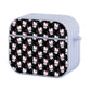 Hello Kitty Pattern Black Hard Plastic Case Cover For Apple Airpods 3