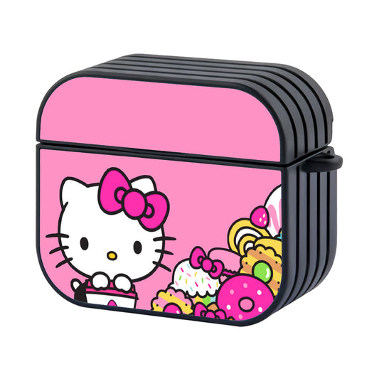 Hello Kitty Sweet Dessert Hard Plastic Case Cover For Apple Airpods 3 - Ezzystore