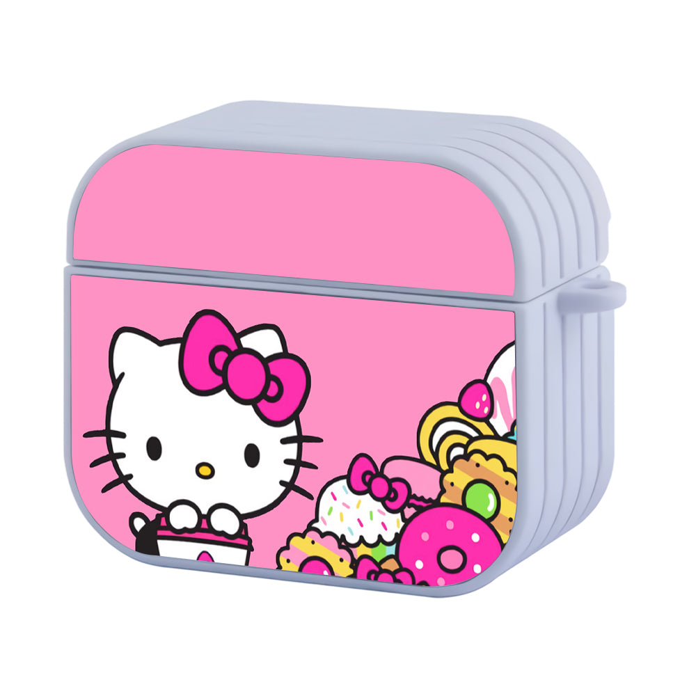 Hello Kitty Sweet Dessert Hard Plastic Case Cover For Apple Airpods 3