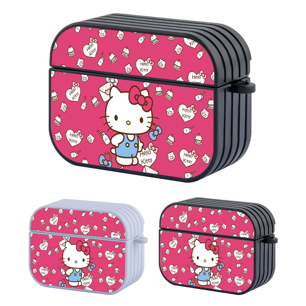 Hello Kitty Sweety Momment Hard Plastic Case Cover For Apple Airpods Pro