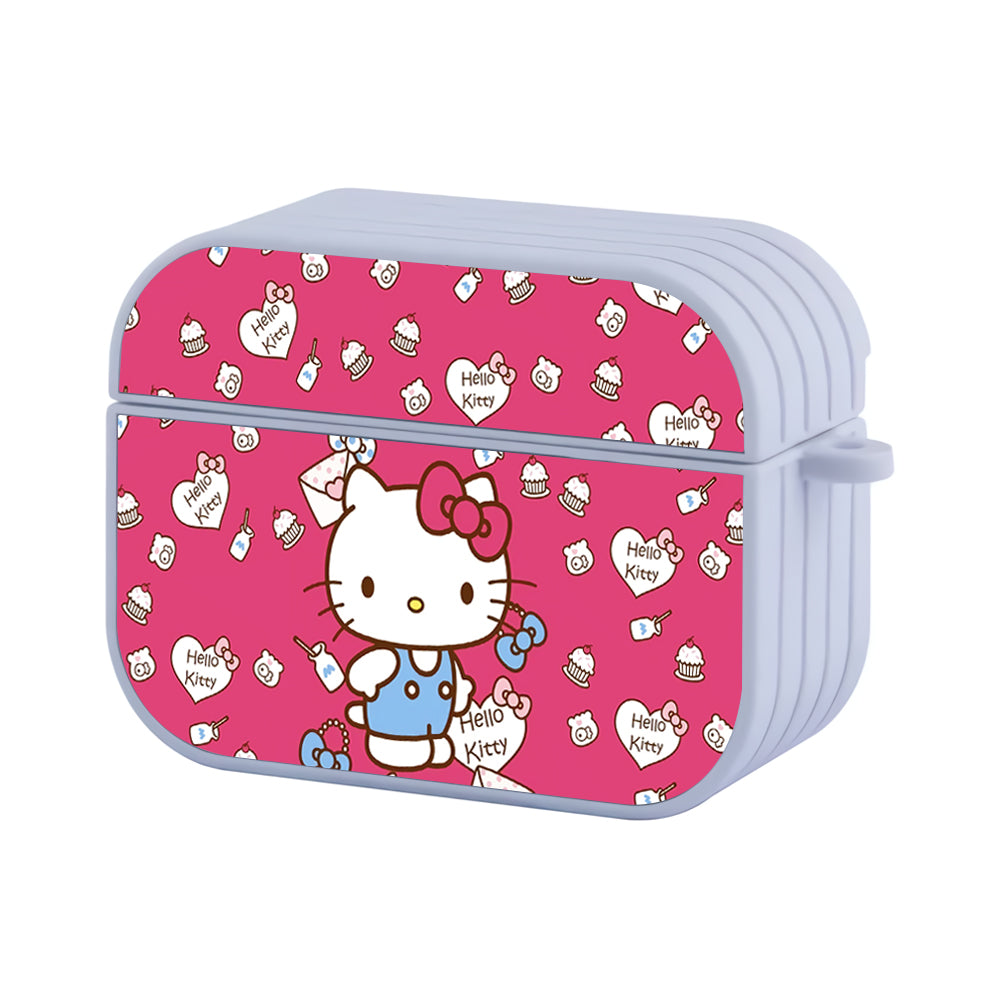 Hello Kitty Sweety Momment Hard Plastic Case Cover For Apple Airpods Pro