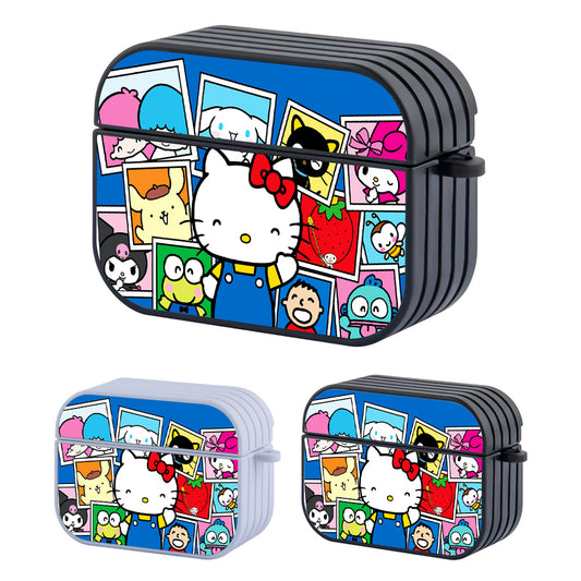 Hello Kitty and Friends Photo Hard Plastic Case Cover For Apple Airpods Pro