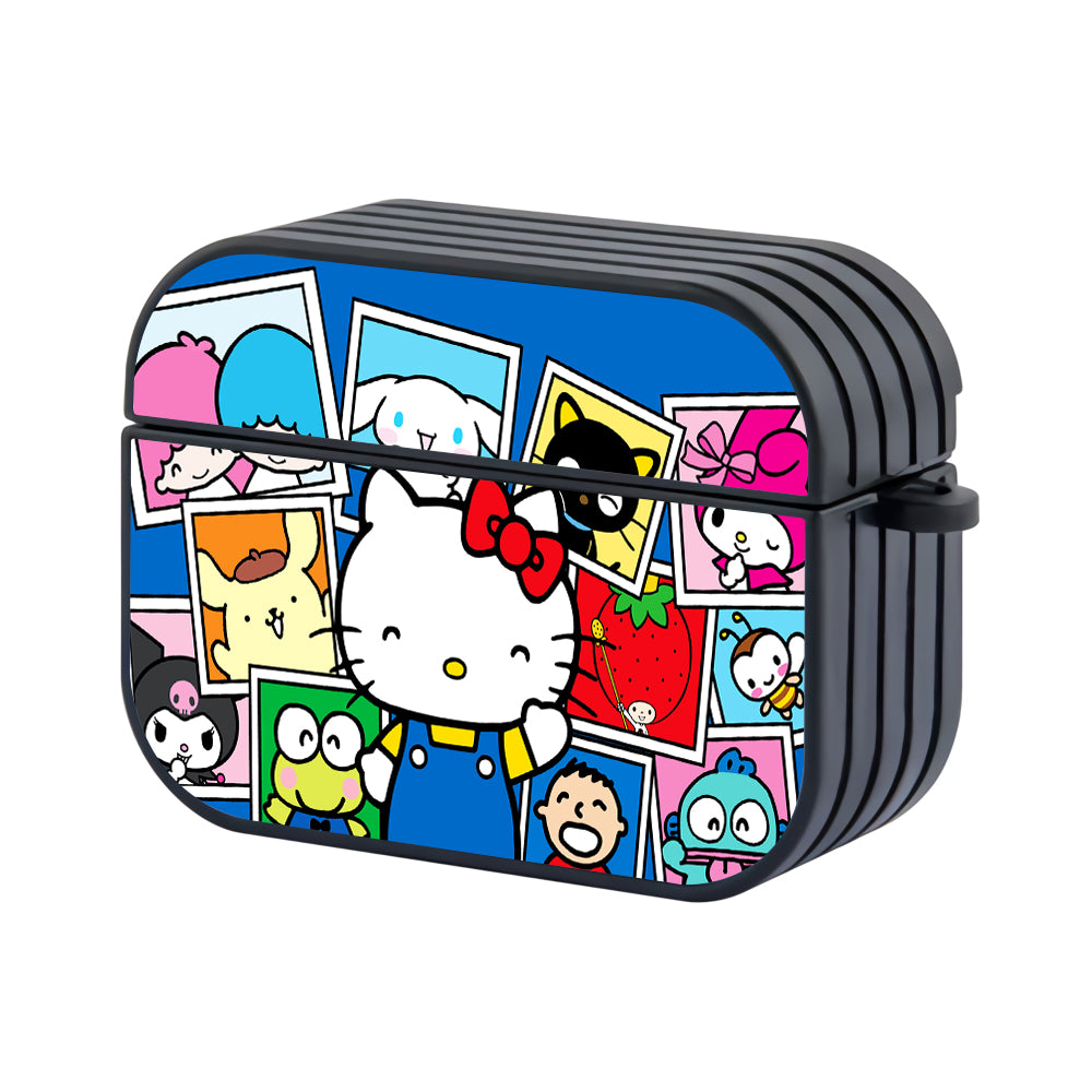 Hello Kitty and Friends Photo Hard Plastic Case Cover For Apple Airpods Pro