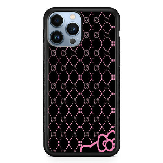Hello Kitty Black Pink iPhone 14 Pro Max Case