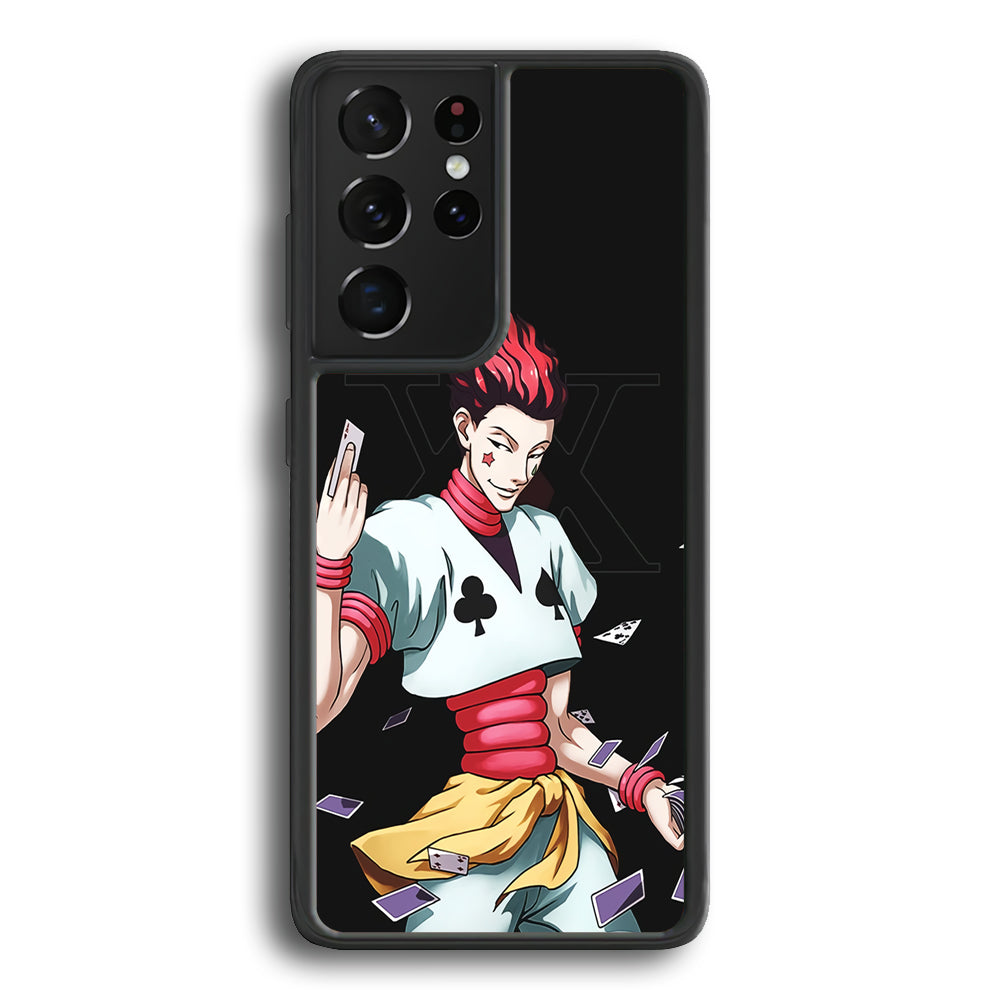 Hisoka Card Mode Samsung Galaxy S21 Ultra Case