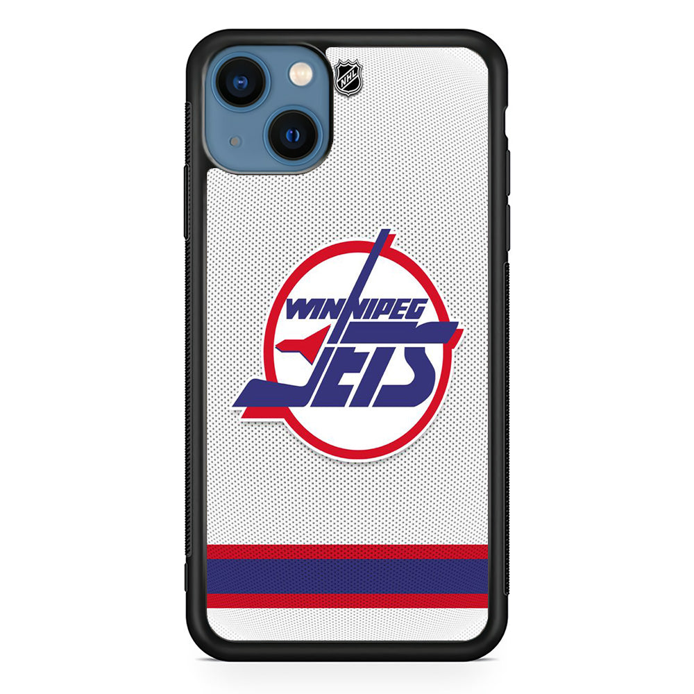 Hockey NHL Winnipeg Jets Jersey iPhone 14 Plus Case