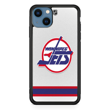Hockey NHL Winnipeg Jets Jersey iPhone 14 Plus Case