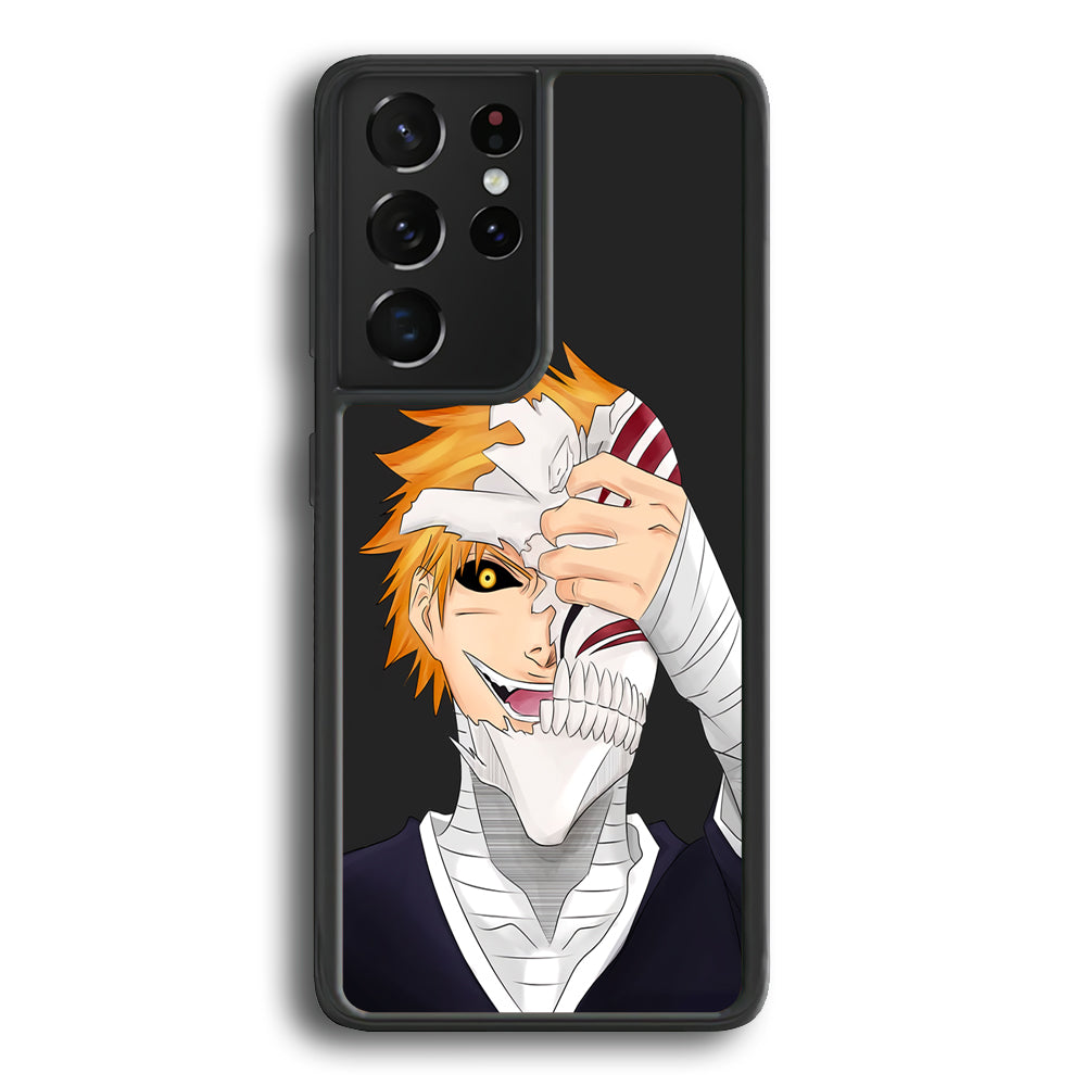 Hollow Ichigo Mask Samsung Galaxy S22 Ultra Case - Ezzystore