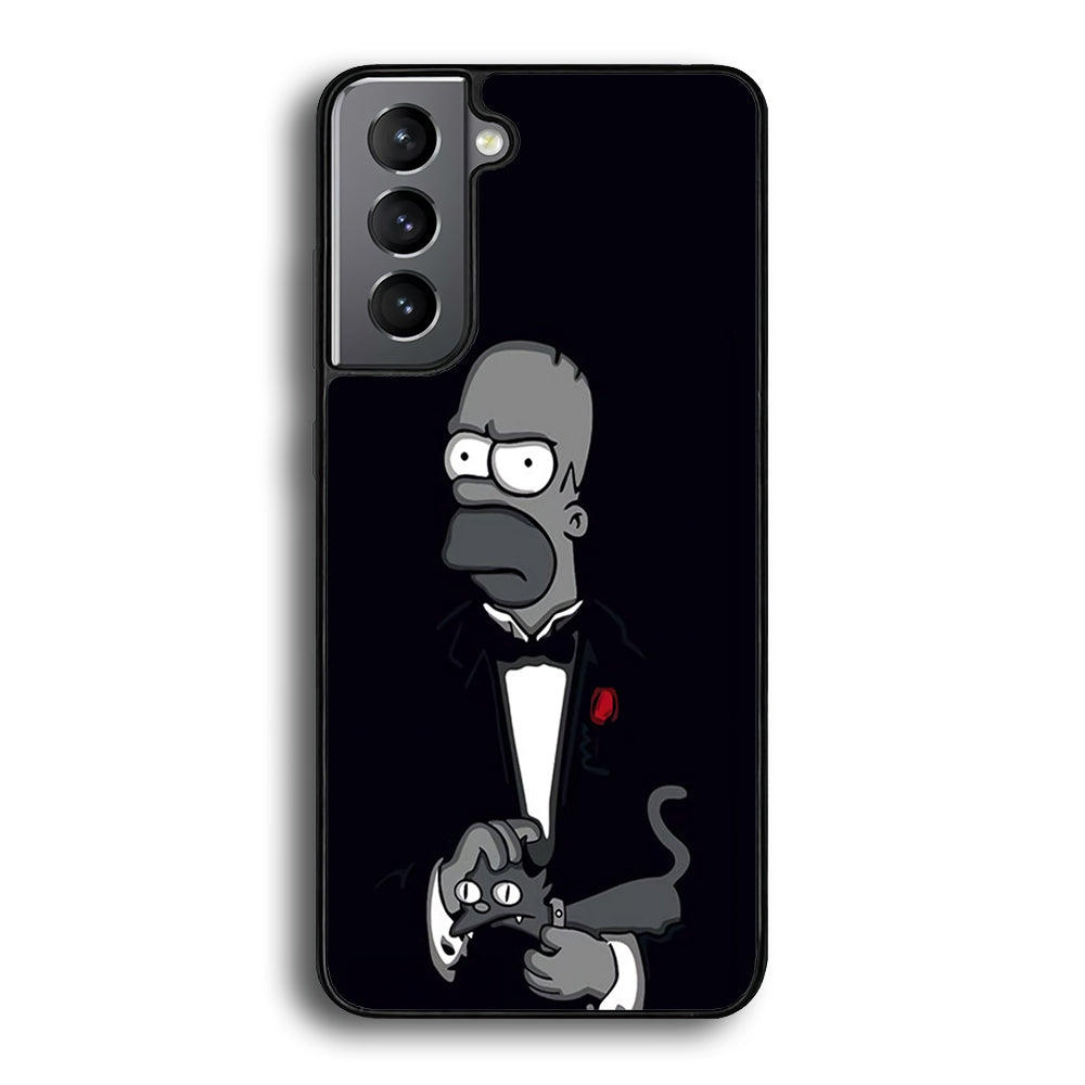 Homer Simpson Goodfather Samsung Galaxy A15 Case - Ezzystore