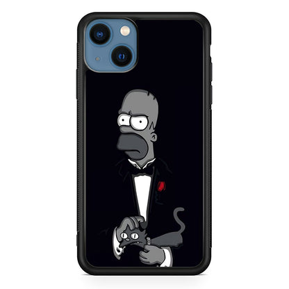 Homer Simpson Goodfather iPhone 15 Case