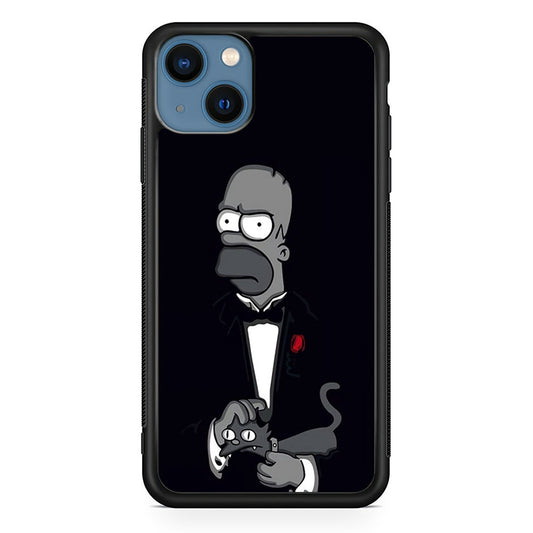 Homer Simpson Goodfather iPhone 15 Case