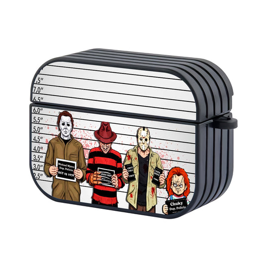Horror Killer's Movies Character Hard Plastic Case Cover For Apple Airpods Pro 2 - Ezzystore