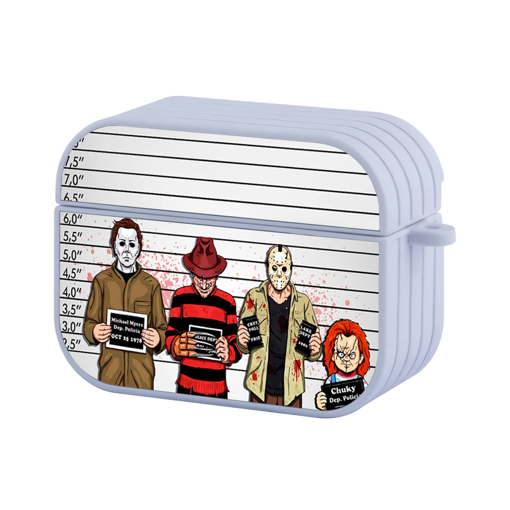 Horror Killer's Movies Character Hard Plastic Case Cover For Apple Airpods Pro