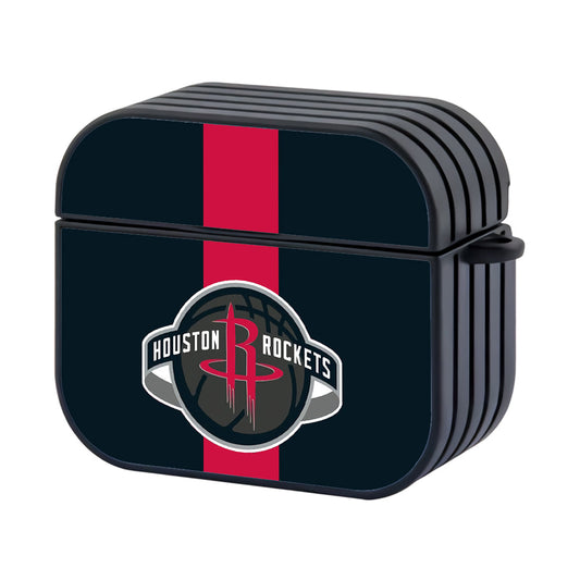 Houston Rockets Team NBA Hard Plastic Case Cover For Apple Airpods 4 - Ezzystore