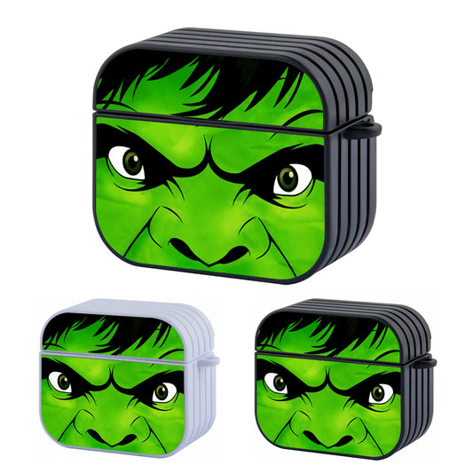 Hulk Angry Face Hard Plastic Case Cover For Apple Airpods 3