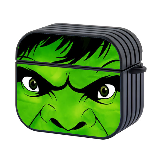 Hulk Angry Face Hard Plastic Case Cover For Apple Airpods 4 - Ezzystore