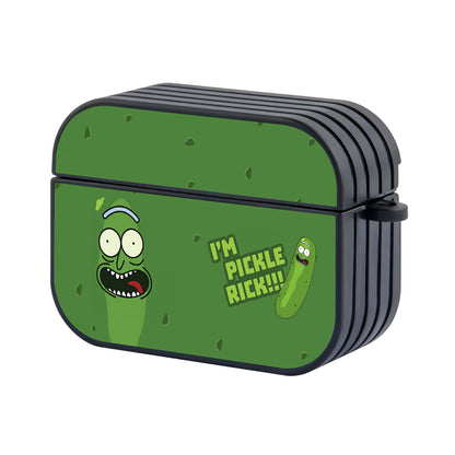 Iam Pickle Rick Hard Plastic Case Cover For Apple Airpods Pro