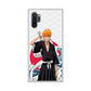 Ichigo Kurosaki Wave And Pattern Samsung Galaxy Note 10 Plus Case