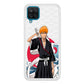 Ichigo Kurosaki Wave And Pattern Samsung Galaxy A12 Case