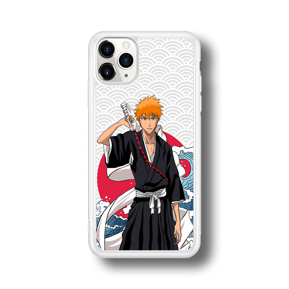 Ichigo Kurosaki Wave And Pattern iPhone 11 Pro Case