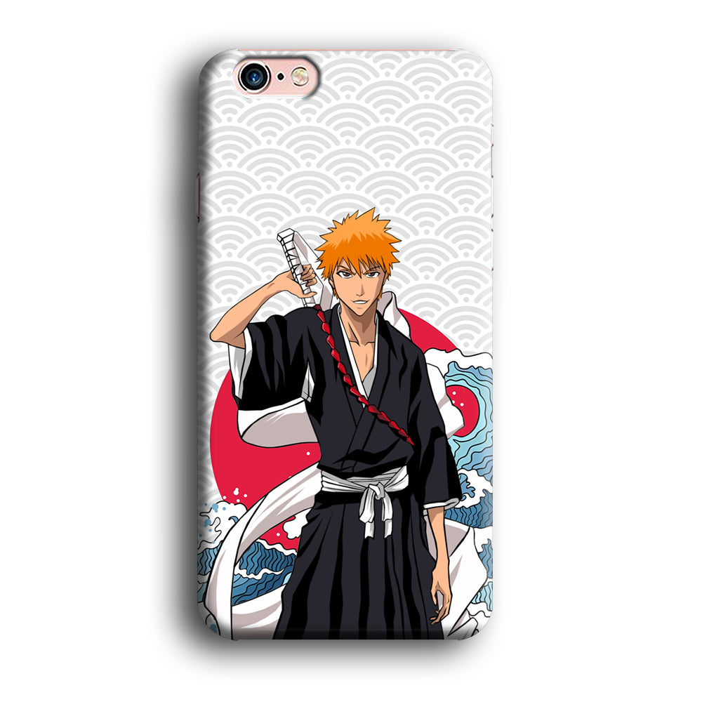 Ichigo Kurosaki Wave And Pattern iPhone 6 | 6s Case