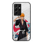 Ichigo Kurosaki Wave And Pattern Samsung Galaxy S21 Ultra Case