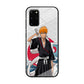 Ichigo Kurosaki Wave And Pattern Samsung Galaxy S20 Plus Case