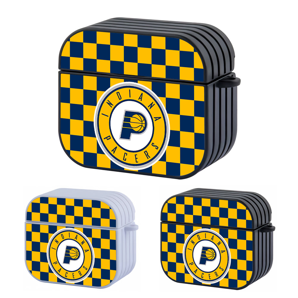 Indiana Pacers Logo Team Hard Plastic Case Cover For Apple Airpods 3