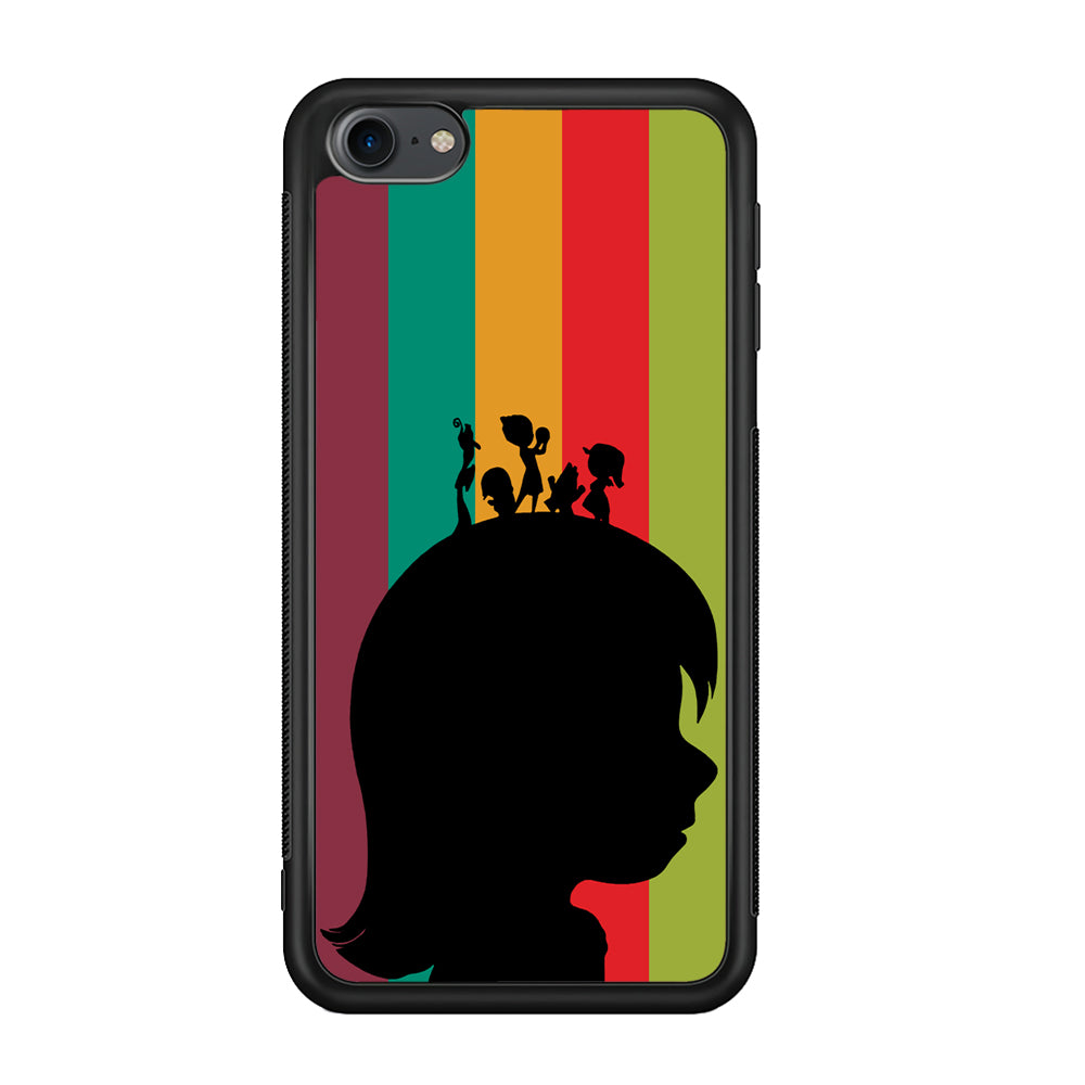 Inside Out Silhouette Character iPod Touch 6 Case