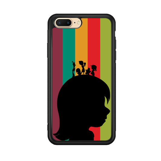 Inside Out Silhouette Character iPhone 7 Plus Case