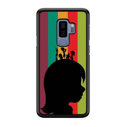 Inside Out Silhouette Character Samsung Galaxy S9 Plus Case