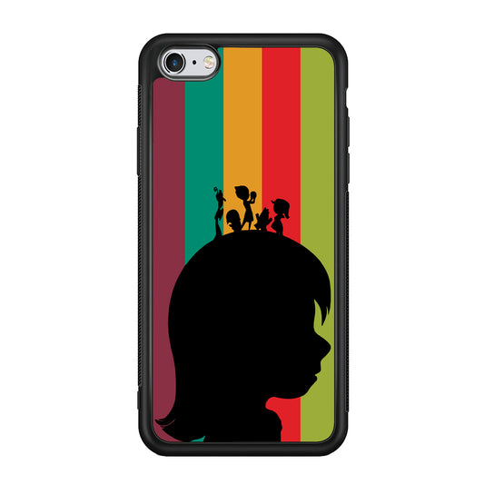 Inside Out Silhouette Character iPhone 6 Plus | 6s Plus Case