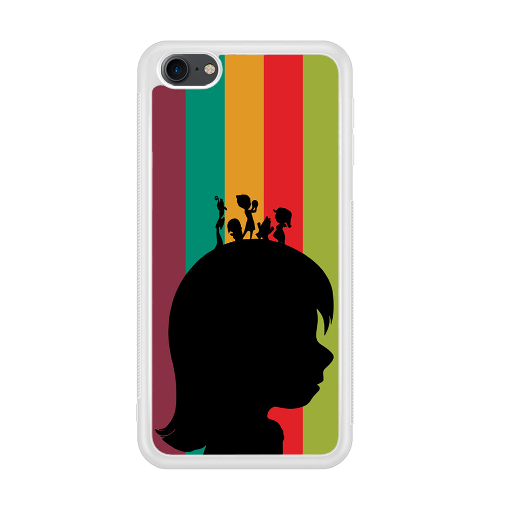 Inside Out Silhouette Character iPod Touch 6 Case