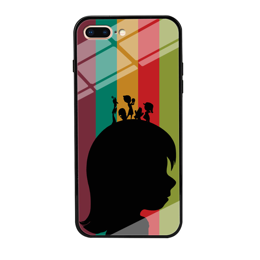 Inside Out Silhouette Character iPhone 7 Plus Case