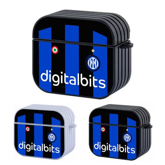 Inter Milan Jersey Home Hard Plastic Case Cover For Apple Airpods 3