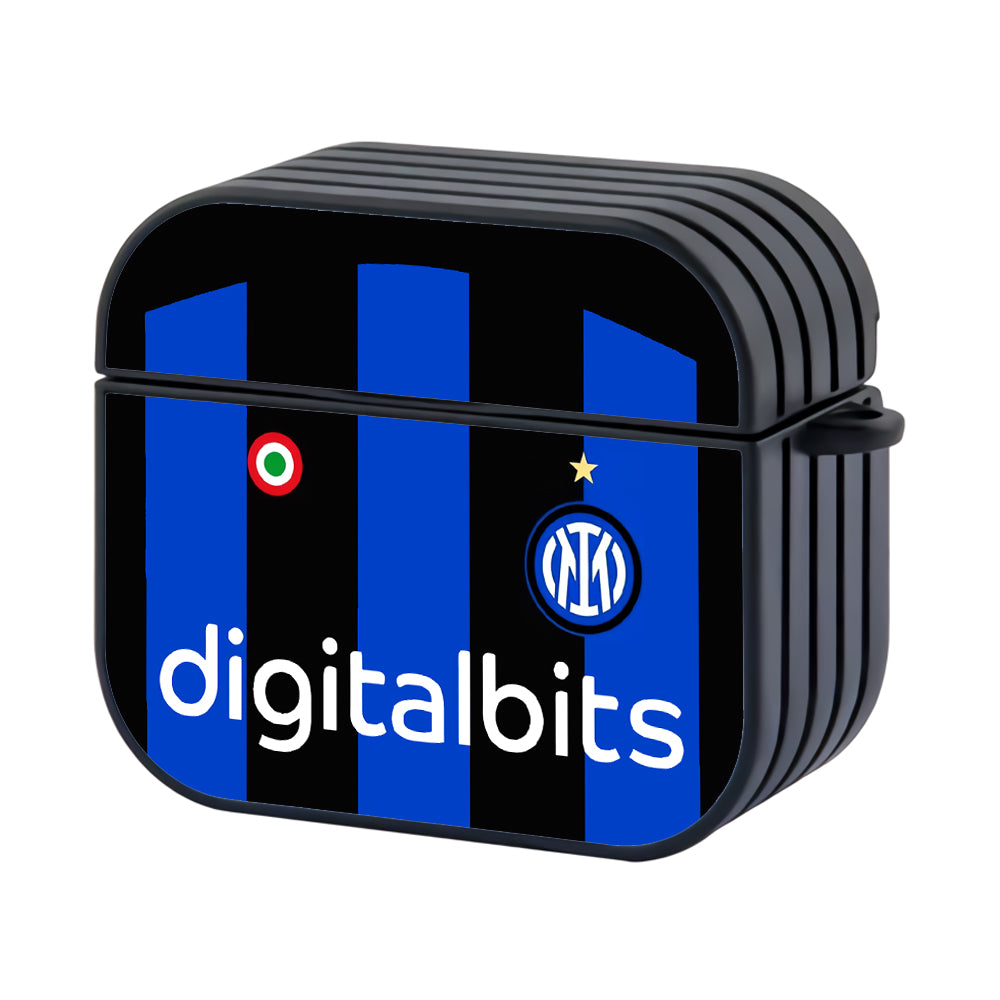 Inter Milan Jersey Home Hard Plastic Case Cover For Apple Airpods 3