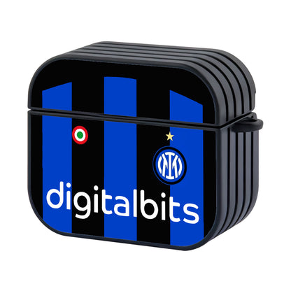 Inter Milan Jersey Home Hard Plastic Case Cover For Apple Airpods 3