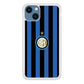 Inter Milan Pattern Of Icon iPhone 15 Plus Case