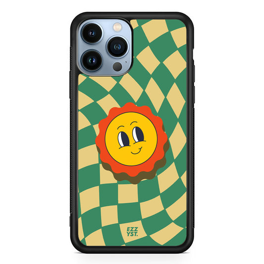 Interacting Faces The Smiling Sun Magsafe iPhone Case