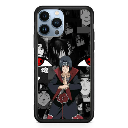 Itachi Uchiha Akatsuki Team iPhone 15 Pro Case