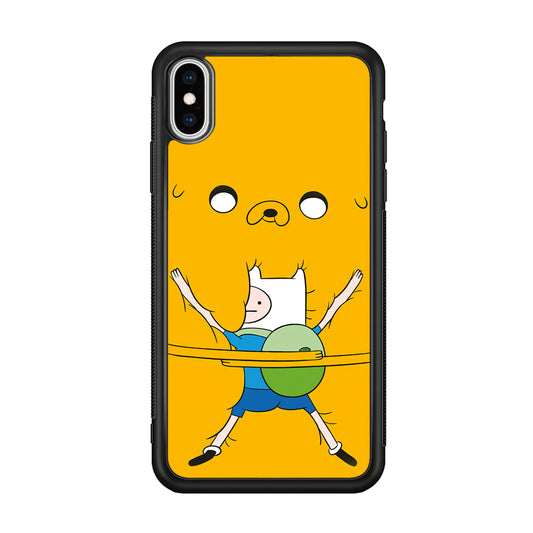 Jake And Fin Big Hug iPhone XS Case