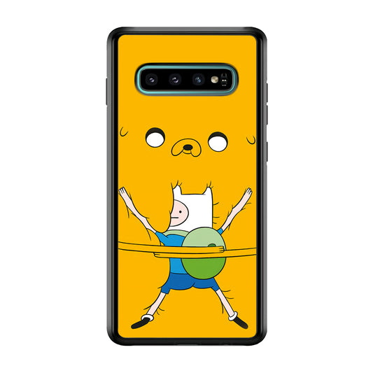 Jake And Fin Big Hug Samsung Galaxy S10 Case