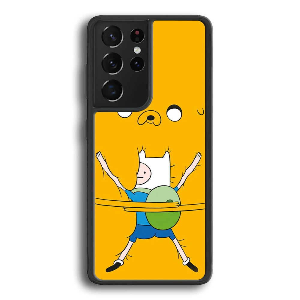 Jake And Fin Big Hug Samsung Galaxy S23 Ultra Case - Ezzystore